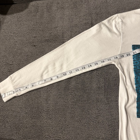 Mickey Mouse Keith Haring White Long Sleeve SMALL Shirt Diamond Supply Two Sided - Picture 8 of 8